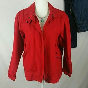 Nordstrom Point of View Red Jacket size P